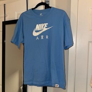 Nike Air Sky Blue Tee with White Logo